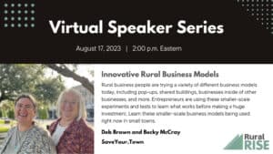 Becky McCray and Deb Brown featured on the Virtual Speaker Series