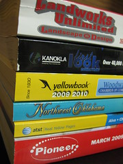 Too many phone books