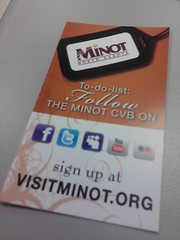 Shout out to Minot CVB for social media!