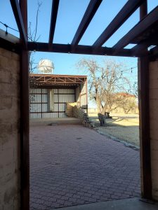 Archer City, Texas, Royal Theater, Looking into interior from front facade