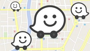 Waze map