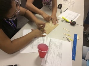 Girl Power Day Camp (Think Like a Girl) introduces middle school girls to potential career paths in manufacturing industries and jobs available locally in Ponca City, Oklahoma. The girls get hands-on with a measuring and manufacturing competition. 