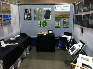 art show booth