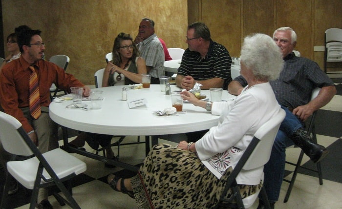 Networking. Photo by Becky McCray