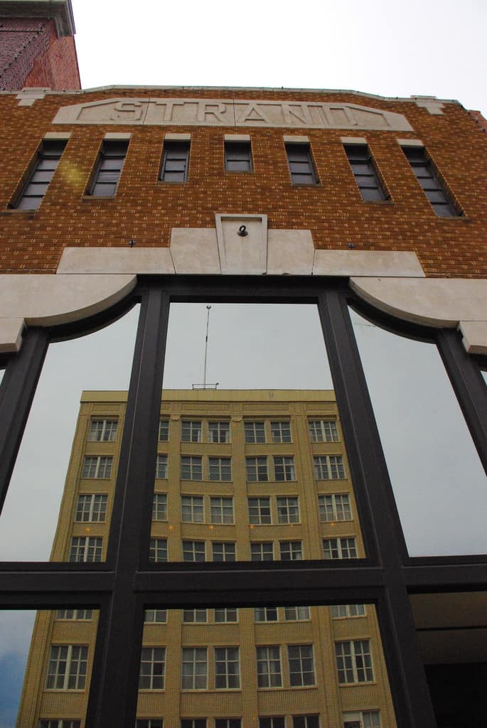 Strand theater building Hutchinson Kansas