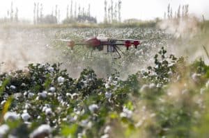 UAV or drone used in agriculture