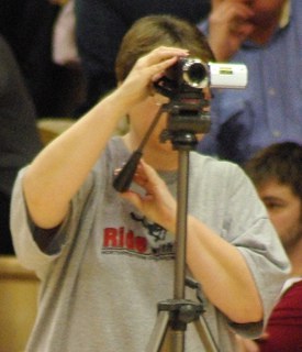 Any business can use almost any camera and get started with online video. Photo by Becky McCray.