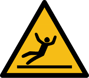 Slip and fall sign